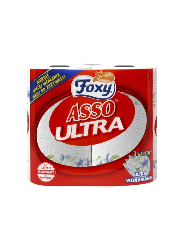 Ręcznik papierowy FOXY ASSO ULTRA  2szt